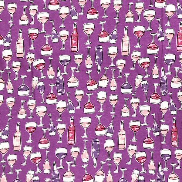 Cozee Corner Womens V - Neck Cotton T-Shirt Nightgowns Set - Wine Down & Raspberry Pink (2 - Pack) - Dollar Fanatic