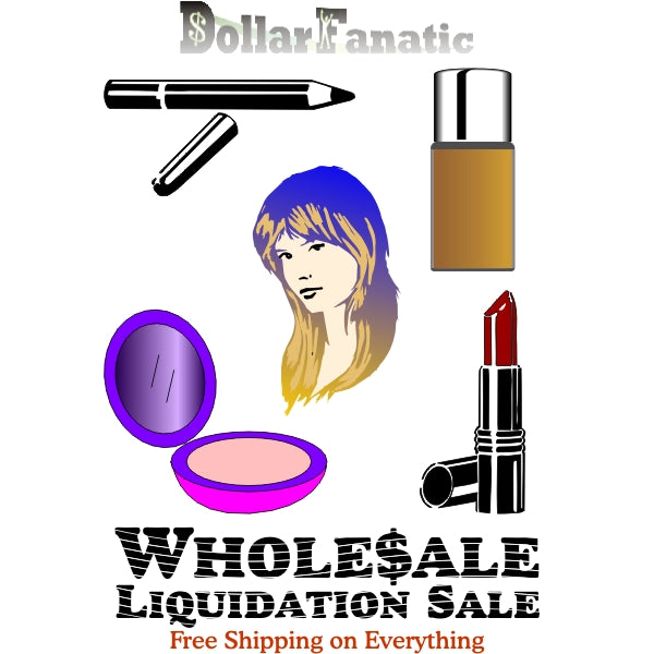 Wholesale Bundle of 100 - Beauty, Cosmetics & Makeup Related Products Assortment