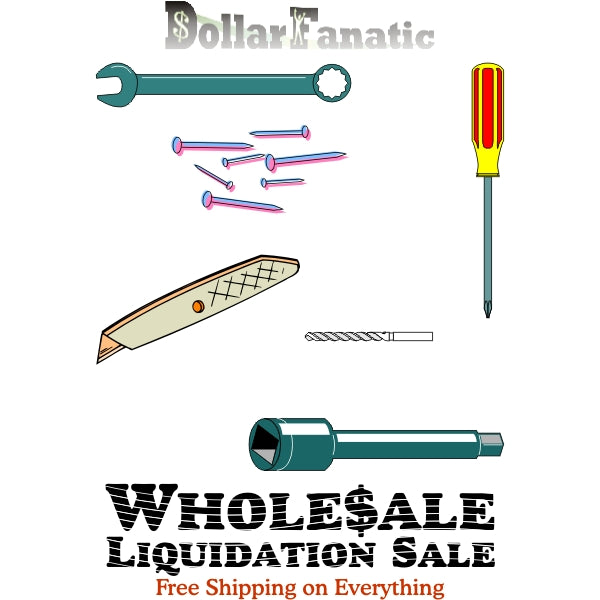 Wholesale Bundle of 100 - Tools & Hardware Assortment