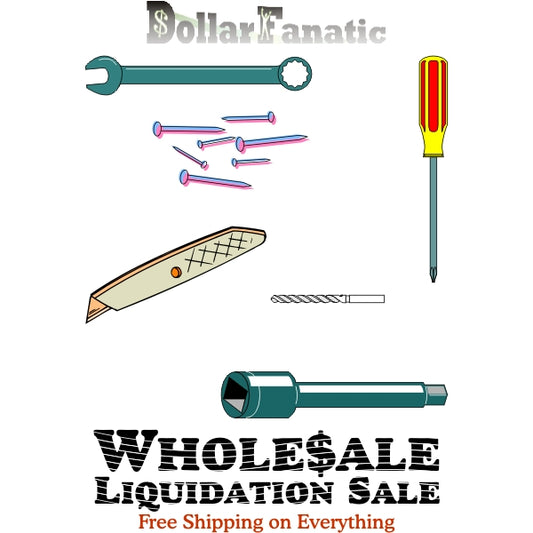 Wholesale Bundle of 100 - Tools & Hardware Assortment